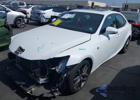 2015 Lexus Is 250 z USA, uszkodzony, nr VIN JTHBF1D24F5075187